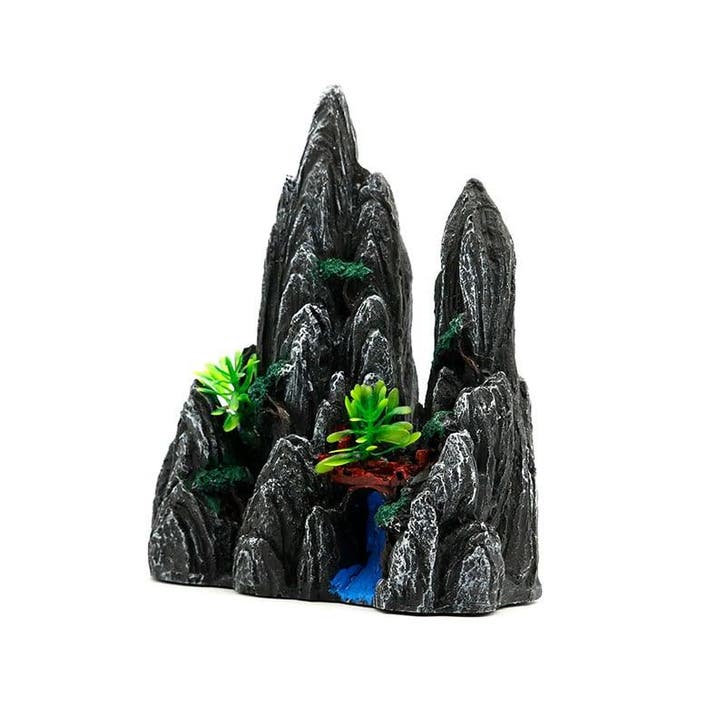 Rots formatie  met waterval 19cm /Aquarium decoratie As-105, Animaux & Accessoires, Poissons | Aquariums & Accessoires, Envoi