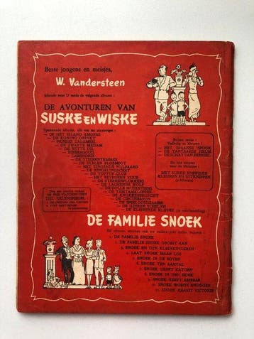 Suske en Wiske RV-9 - Lambiorix - 1 Album - Herdruk - 1955, Boeken, Stripverhalen, Nieuw