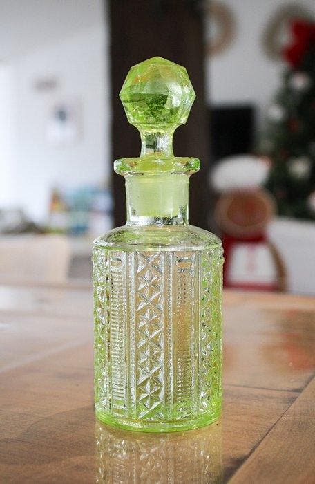 Verreries de Scailmont - Bouteille de parfum - Parfumfles -, Antiek en Kunst, Kunst | Designobjecten