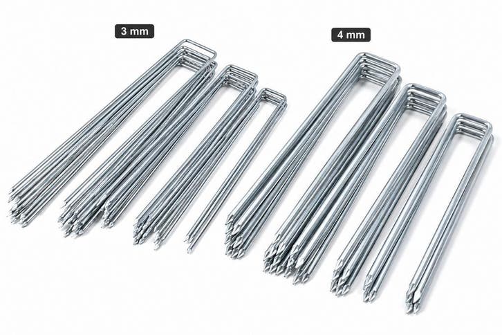Professionele Gronddoekpennen 15, 20 en 30 cm – 3 mm en 4 mm, Jardin & Terrasse, Jardin & Terrasse Autre, Envoi