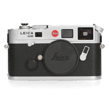 Leica M6 TTL .72mm Silver (10434) - 1 jaar garantie, Audio, Tv en Foto, Ophalen of Verzenden