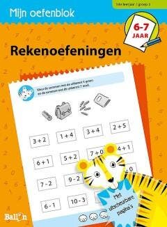Rekenoefeningen (6-7 jaar) / Mijn oefenblok / 0, Boeken, Verzenden, Zo goed als nieuw, Mijn oefenblok