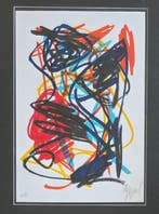 Karel Appel (1921-2006) - Abstracte Compositie, Antiquités & Art
