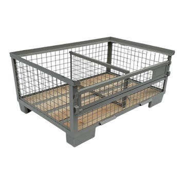 Tussenschot halfhoog gelakt TS002 euro formaat, Doe-het-zelf en Bouw, Kratten en Dozen, Nieuw, Minder dan 50 cm, 60 cm of meer