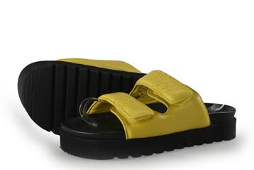 VIA VAI Slippers in maat 37 Zwart, Kleding | Dames, Schoenen, Slippers, Verzenden, Zwart, Zo goed als nieuw