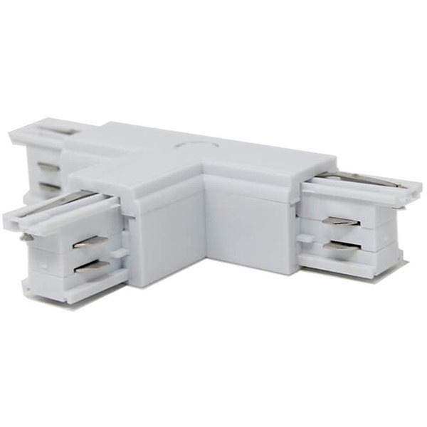 Spanningsrail Doorverbinder Wit - 3 Fase T Koppeling Links v, Huis en Inrichting, Lampen | Overige, Nieuw, Verzenden