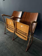Fauteuil - Bois - Deux fauteuils de cinéma