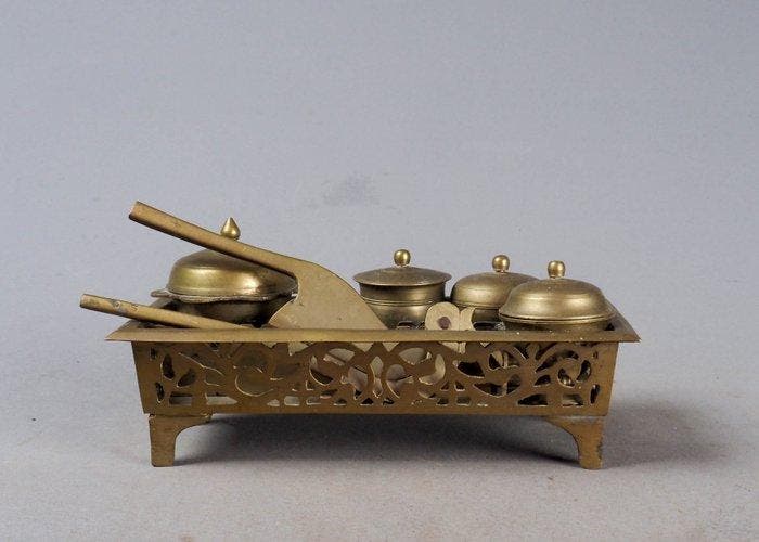 Sirih stel compleet - Java - Indonesië (Zonder minimumprijs), Antiquités & Art, Art | Art non-occidental