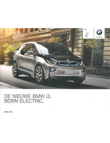 2013 BMW I3 BROCHURE NEDERLANDS