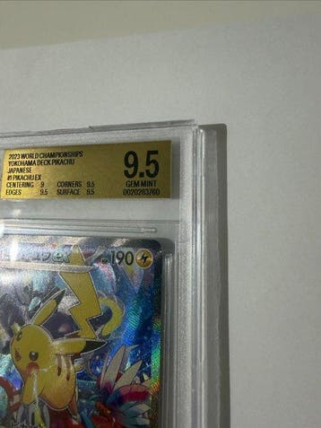 Pokémon - 1 Graded card - Pikachu Foil, Carte exclusive