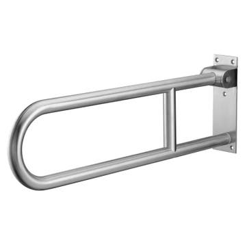 RVS toiletbeugel opklapbaar 76 cm, Ophalen of Verzenden, Nieuw