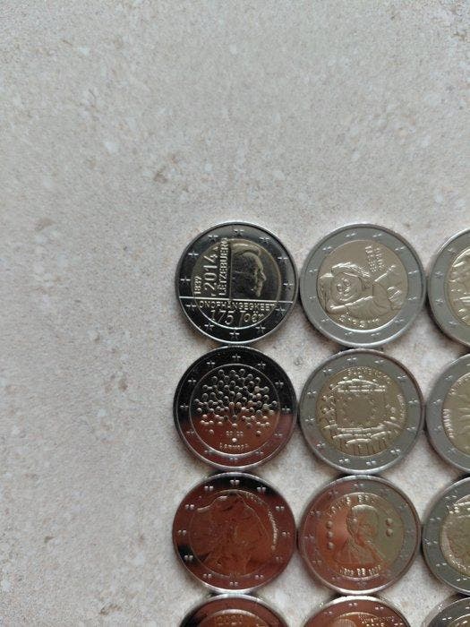 Europe. 2 Euro 2007/2026 (25 stuks) (Sans prix de réserve), Timbres & Monnaies, Monnaies | Europe | Monnaies non-euro