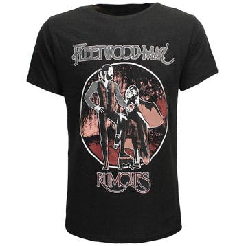 Fleetwood Mac Rumours Stevie & Mick Vintage T-Shirt - Offici, Nieuw