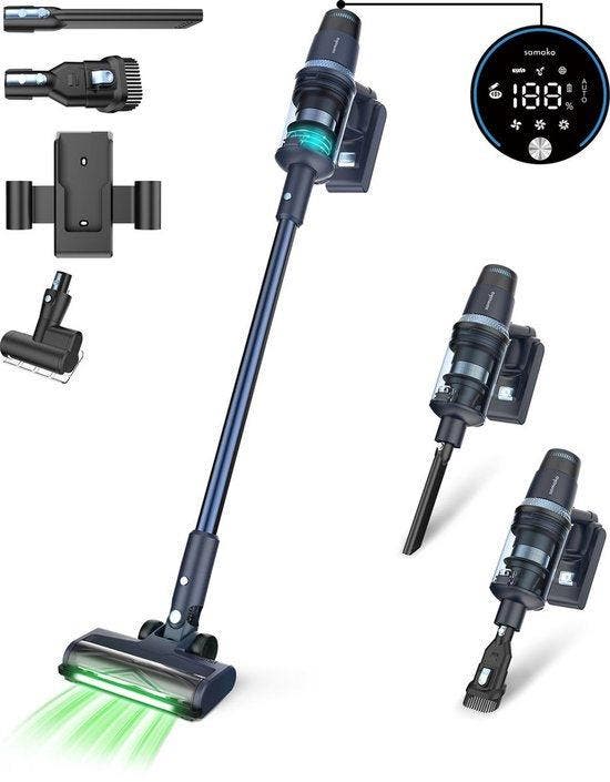 2dekans | Steelstofzuiger CleanDetect 450W - Kruimeldief -, Elektronische apparatuur, Stofzuigers, Ophalen of Verzenden