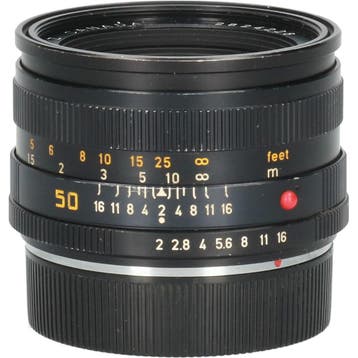 Tweedehands Leica 50mm f/2.0 Summicron-R Leitz Canada CM6417, Audio, Tv en Foto, Ophalen of Verzenden, Gebruikt, Overige typen