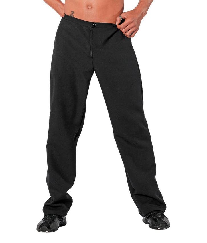 Disco Broek Zwart, Kleding | Heren, Carnavalskleding en Feestkleding, Nieuw, Verzenden