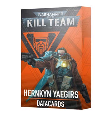 Kill Team Hernkyn Yaegirs datacards (Warhammer nieuw), Ophalen of Verzenden