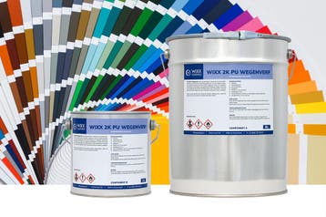 Wixx 2K PU Wegenverf Lijnenverf Mengkleur 5L, Verzenden, Nieuw