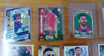 Panini FIFA 365, Match Attax, UCL Lionel Messi, Cristiano