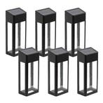 Buitenverlichting zonne-energie Set 6 stuks Solar Solario, Verzenden, Wandlamp