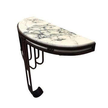 Wandtafel - Gietijzer, Marmer