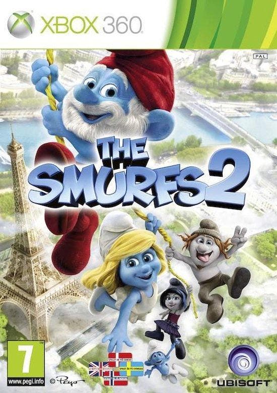 De Smurfen 2 (Xbox 360 Games), Games en Spelcomputers, Games | Xbox 360, Zo goed als nieuw, Ophalen of Verzenden