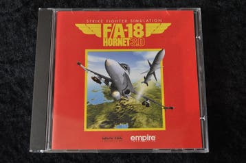 Strike Fighter Simulation F/A-18 Hornet 3.D PC Game Jewel, Verzenden, Nieuw