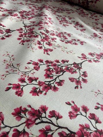 CILIEGIO SAKURA Exclusieve Panama-stof 100% katoen OEKO TEX