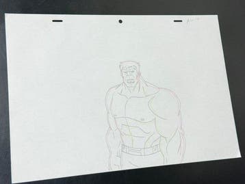 Marvel - Originele tekenfilmtekening van Hulk - X-Men (TV, Cd's en Dvd's, Dvd's | Tekenfilms en Animatie, Nieuw in verpakking