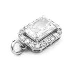 Zonder minimumprijs - Hanger Platina - 2.34ct. tw. Diamant