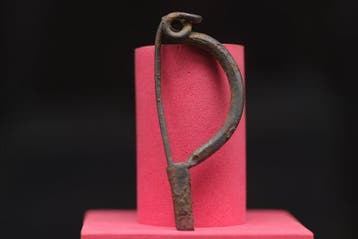 Keltisch (La Téne) - 6 × ijzeren militaire fibula - 10.4 cm