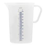 Maatbeker | Kunststof | Maatverdeling | 2L | Ø150x205(h)mm, Verzenden, Nieuw in verpakking