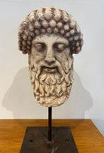 Réplique de la Rome antique Pierre Masque d’Hermès - Sakkon