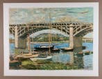 Claude Monet - (after) - Seine bridge Argenteuil, 1874 -