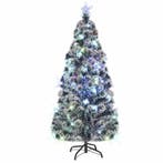 vidaXL Voorverlichte kerstboom met standaard en LED 210 cm, Diversen, Kerst, Verzenden, Nieuw