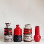 Scheurich, Jopeco, Marei - Vaas (4) - Keramiek - Fat Lava, Antiek en Kunst