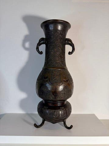Vaas - Brons - Japan - Meiji periode (1868-1912)