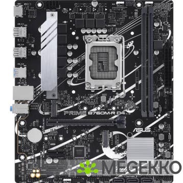 ASUS PRIME B760M-R D4, Computers en Software, Moederborden, Verzenden, Nieuw