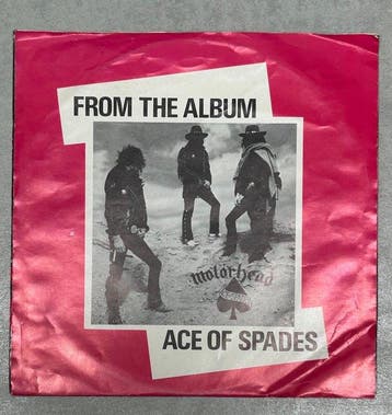 Motörhead - Ace of Spades - Hard to find Dutch pressing - 45