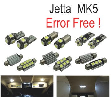 Kit 17 Ampoules Led Intérieur Pour Volkswagen Vw Jetta 5 Mk5, Verzenden