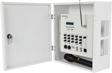 SA240 Mixer-versterker In Beveiligde Opbouwdoos, Nieuw