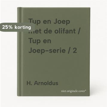 Tup en Joep met de olifant / Tup en Joep-serie / 2, Boeken, Verzenden, Gelezen, H. Arnoldus