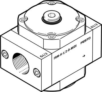 Festo Module De Dérivation G1/4 0.2-16bar 3100l/min Midi -, Verzenden