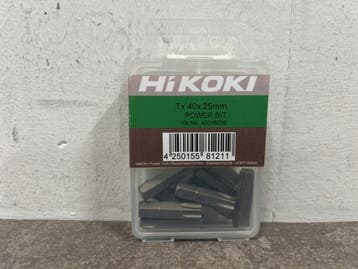Veiling - 20x Hikoki powerbit TX-40 10-pack, Bricolage & Construction