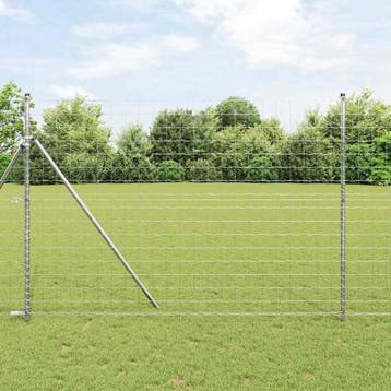 vidaXL Euro Hek 1,6 x 10 m PVC-gelaagd ijzer, Verzenden