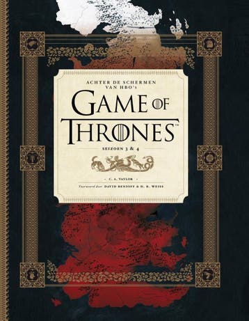 Achter de schermen van HBOs Game of thrones 9789045317137, Boeken, Verzenden, Zo goed als nieuw, C.A. Taylor