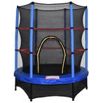 Compacte Trampoline 140cm | Veiligheidsnet | OP=OP, Ophalen of Verzenden, Nieuw