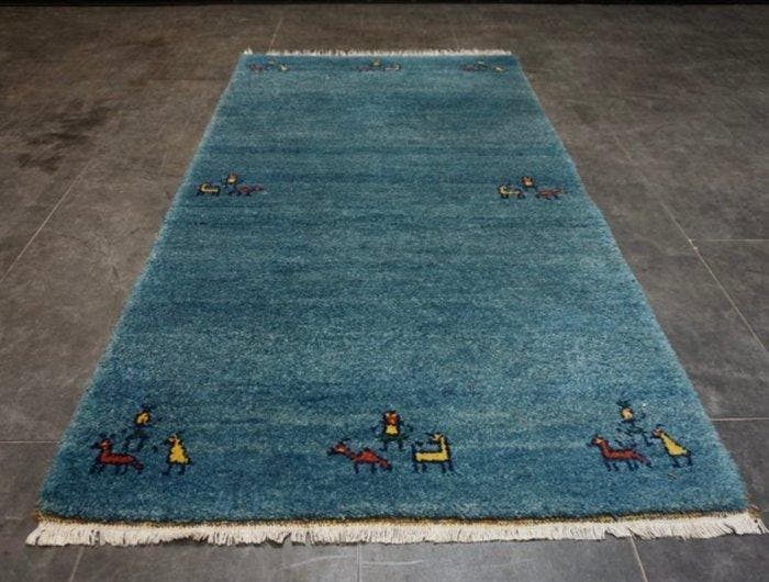 gabbeh - Tapijt - 160 cm - 90 cm - Gabbeh-tapijt van wol, Maison & Meubles, Ameublement | Tapis & Moquettes