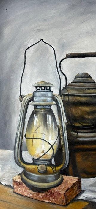Tran Van khoa (1997) - Lumière dantan 80 x 60 cm -, Antiquités & Art