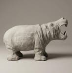 Statue, Ippopotamo in Carica – Arredo Giardino di Design -